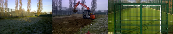 sand-dressed football pitch